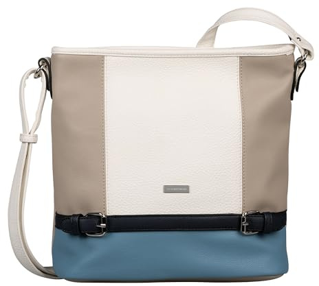 TOM TAILOR Juna Damen Hobo Bag Schultertasche Mittelgroß Blau