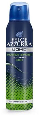 Felce Azzurra - Deodorante Uomo Spray Power Fresh Fresco e Delicato, Formula Innovativa Contro i Cattivi Odori a Lunga Durata 72h di Freschezza - Deodoranti Extra Profumo no Alcool e no Macchie, 150ml