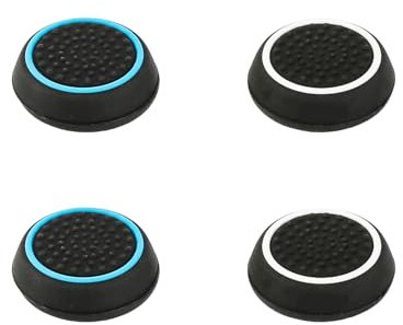 Tabanzhe Thumb Grips Caps-4PCS Silicone Controller Grips Joystick Controller Performance Replacement Thumb Grips for PS3 PS5 XBOXONE Controller Grip