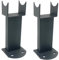 Manissa Oval Tube Radiator Feet Freestanding Pair Floor Standing Double & Single Oval Tube Radiators Support (Anthracite)