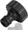 Hahnverbinder Kupplung 1 Zoll, Gartenschlauch Schnellkupplung Kunststoffe Wasserschlauch Fitting Anschlüsse Innengewinde Adapter Kunststoffe Ton 1 Zoll, Gartengerät/Sanitär/Bewässerung ﻿