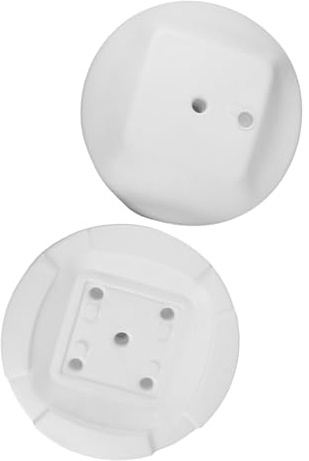 BESTonZON Water Fillable Balloon Arch Base Stand 31cm Round Diameter Heavy Duty Pole Stand for Wedding Party Balloon Columns 2pcs Weight Bases