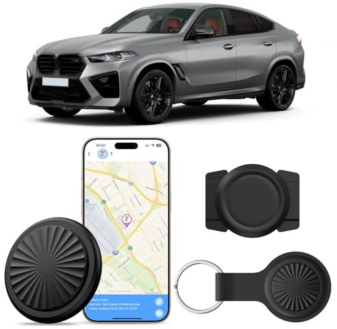 Smart Traceur GPS, Car Finder Compatible avec iOS/Android, sans Frais SuppléMentaires, Localisateurs D’Objets Bluetooth avec Positionnement Global en Temps Réel, Ci-Joint Batterie Remplaçable