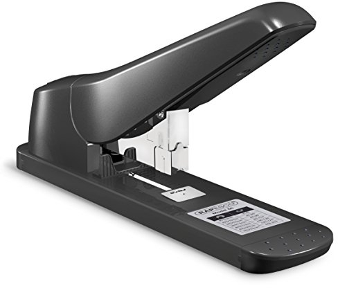 Rapesco 1062 AV-55 Blockheftgerät, 210 Blatt Heftleistung, Schwarz