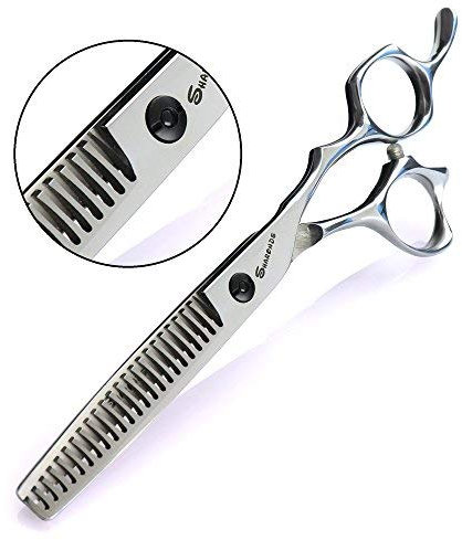 Tagliacapelli professionali da 5,5/6/6,5 pollici, tagliacapelli ultra taglienti, forbici parrucchiere/famiglia, sensazione della mano stabile (Forbici da diradamento da 6 pollici)