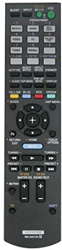 New RM-AAU104 Replaced Remote fit for Sony Multi Channel AV Receiver STR-DH520 STRDH520 1-489-343-11 Audio Video Receiver