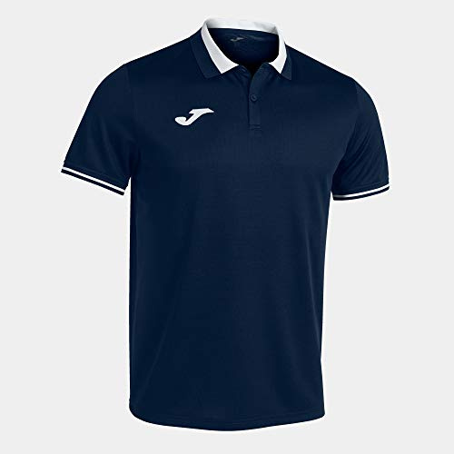 Joma Hombre Camisa de Polo, Marino Blanco, 3XL
