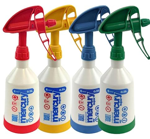 KWAZAR Handsprüher Mercury Pro 4er Pack 0,5 Liter