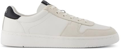 Toms Trvl Lite Court_White/Black, Men's Trainers, White Black, 10 UK