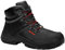 ELTEN Sicherheitsschuhe RENZO XXW Mid ESD S3, Herren, Leder, Stahlkappe, leicht, robust, Schwarz, Größe: 43