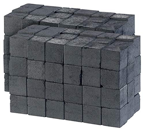 Duvence Grillkohle: Premium-Kokosnuss-Naturkohle für Feuer- und BBQ-Grill, 2 kg (Holzkohle, BBQ Grillkohlen)