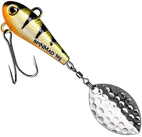SpinMad Jigspinner 10g - Bleikopfspinner, Farbe Lieblingsköder:Charly