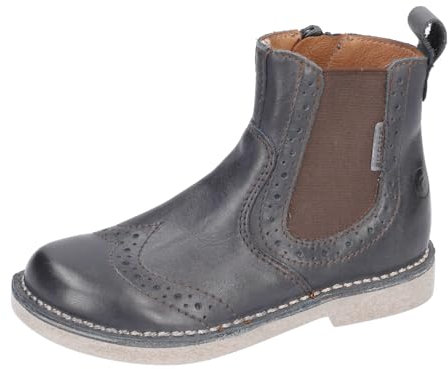 RICOSTA Mädchen und Jungen Stiefel Dallas, Kinder Boots, Weite: Mittel, lose Einlage, Chelsea Boots, reißverschluss, Booties, See (180), 29 EU