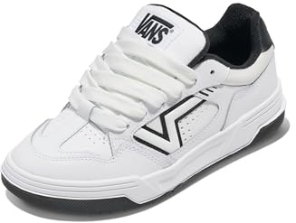 Vans Unisex Upland Skate-Schuh, weiß/schwarz, 42.5 EU