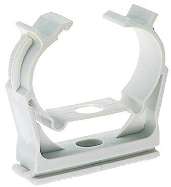 Fischer SCN 40, Pinza clip, Fissatubi a scatto per installazioni elettriche, 501265, Confezione 25 pezzi