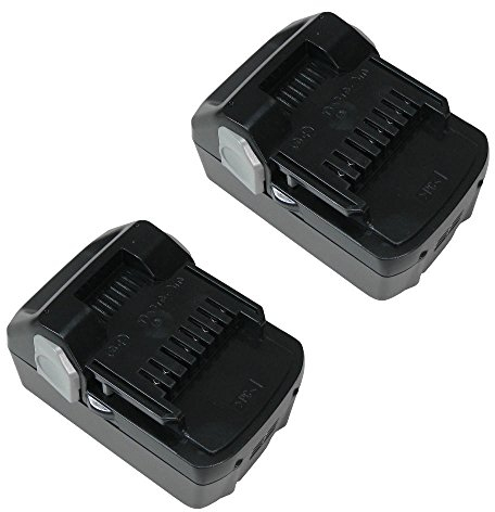 2 x High Performance Li-ion Battery 18V/4000mAh Replaces Hitachi 33055 330067 330068 330139 BSL1815 X BSL1830 bsl1840 for C18 cg18 cj18 CL18 CR18 18 Cutter