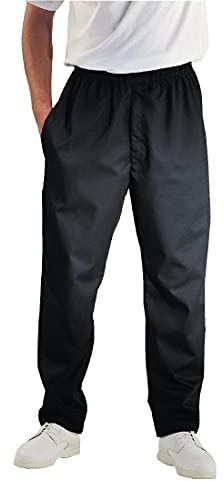 Chef Works A029-XS Easyfit Pants, Black