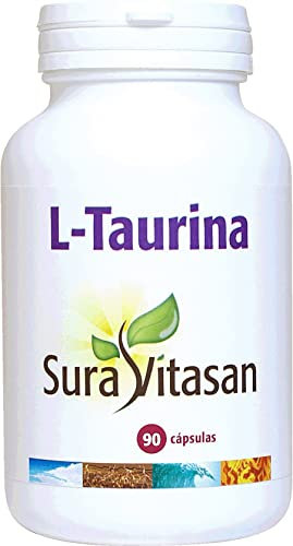 L-Taurina 90 cápsulas de 500 mg de Sura Vitasan