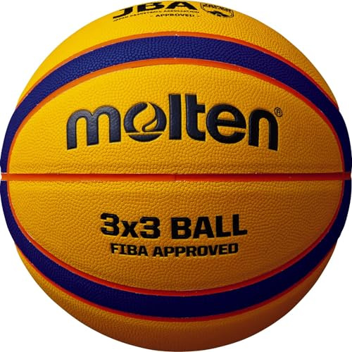 Molten B33T5000 Ballon de Basket Yellow/Blue/Orange 6