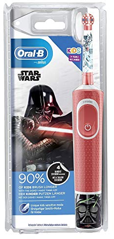Oral-B Stages Spazzolino Elettrico per Bambini Star Wars con Personaggi, Versione Vecchia
