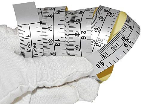 40'' 101cm Workbench Ruler Adhesive Backed Tape Measure
