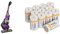 CASDON Replica Dyson Ball Vacuum Toy & Amazon Basics C Cell Alkaline Batteries [Pack of 12]