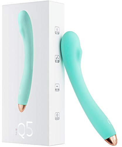 HEDO Q5 | Vibratore sessuale per donna | Silicone medico privo di PVC e ftalati | Stimolatore punto G | Vibratorepunto | RICARICABILE | Ideale anche per stimolazione anale