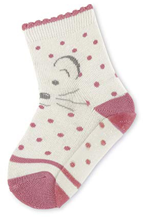 Sterntaler Baby - Mädchen Fli Fli Air Mabel Slipper Sock, Elfenbein, 27/28 EU
