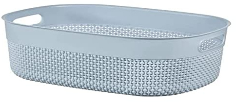 Filo - Cestino S, 27 x 22 x 15 cm, colore: Azzurro