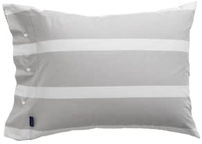 GANT Oxford Stripe Kissenhülle einzeln 80x80cm Farbe Grey