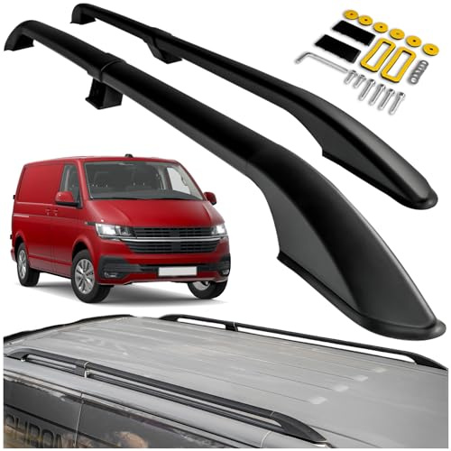 CHROMEMASTER | Compatibili con VW T6.1 Transporter Short 2019-2023 | Barre Trasversali da Tetto, Mancorrenti sul Tetto | Sono Utilizzate per il Montaggio di Portapacchi, Box da Tetto o Portabiciclette