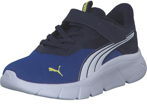 PUMA Scarpe da Running FlexFocus Modern per Bambini 31, Vivid Blue White