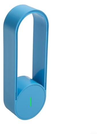 Limpiador de aire de aniones con tecnología de iones negativos para eliminación de polvo y humo, purificador de aire USB portátil para uso doméstico y de oficina, funcionamiento silencioso (azul)