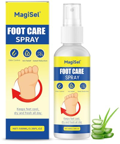Spray per la cura dei piedi, supporta una migliore temperatura del piede, olio dell'albero del tè, spray per la cura dei piedi, idratante, riparazione delle unghie, antiodore, mantiene i piedi