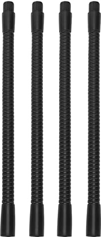 Zerodis Lighting Accessories Aluminum Flexible Table Lamp Tube 360 Degree Adjustable 10Mm Caliber For Diy Lighting Solutions Gooseneck Lamp Hose (20cm)