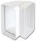La Ventilazione CCV126B Curva Verticale in ABS per Tubo Rettangolare, 120x60 mm