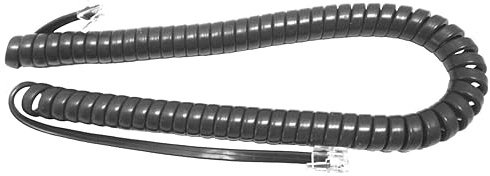 The VoIP Lounge Replacement 9 Foot Short Gray Handset Receiver Curly Cord for Cisco 7800 & 8800 Series IP Phone 7821 7841 7861 8841 8845 8851 8861 8865 (See Full Description)