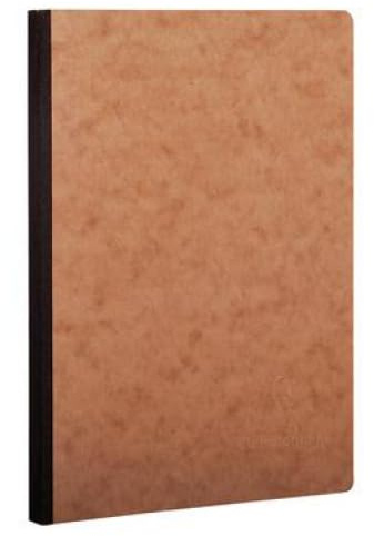 Notebook Age Bag A5, 192p./96 sheets 90 g/m2 brochure with canvas back, cover. Tobacco, Plain - Pack of 5