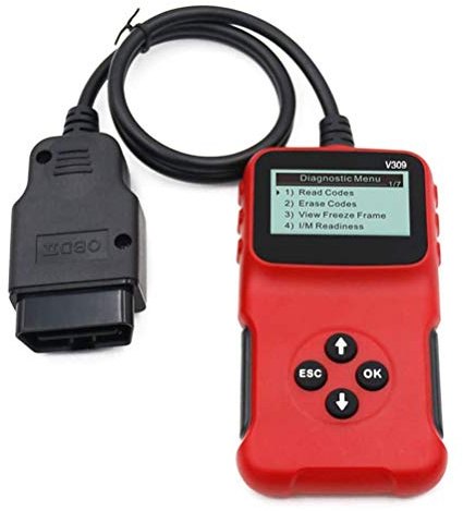 Gmuret Dispositivo de diagnóstico OBD2 Herramientas de diagnóstico del automóvil, Herramienta de código de Falla del Dispositivo de Lectura del escáner de diagnóstico del probador