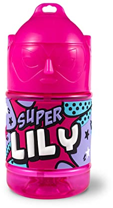 Personlig flaska för superdrycker (lilja)