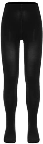 Zaldita Mädchen Strumpfhose Stretch Ballettstrumpfhose Fuß Feinstrumpfhose Tanzstrumpfhose Tanzhose Sport Aerobic Yoga Pilate A Schwarz 110-128