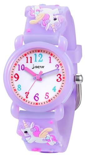 Vicloon Kids Watch, Girls Watch Waterproof 3D Cute Cartoon Toy Silicone Band Wristwatch Childrens Watches Gift for Girls Boys Age 3-11 Years Old