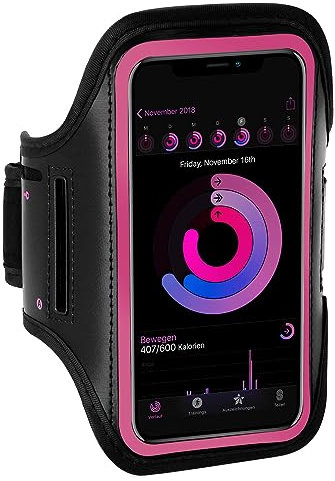 ONEFLOW Sportarmband, mobiltelefonskal kompatibelt med Xiaomi Redmi Note 13 Pro+ 5G, armväska, fitnessarmband, sport, löparmband, utomhus, mobiltelefonfodral, jogging, armhållare, smartphone,