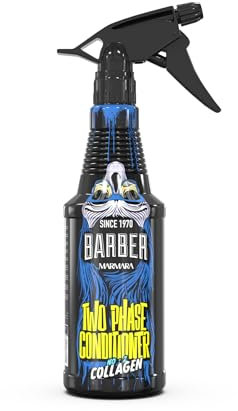 BARBER MARMARA Two Phase Conditioner Herren | leave in haarpflege Männer | anti spliss | Haarparfüm | Sprühkur | Entwirrungsspray | leave in conditioner spray Men (400ml, No.2 Collagen)