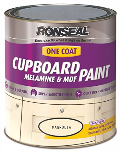 Ronseal 36984 Magnolia OC Cupboard Paint Satin 750ML
