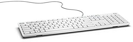 Dell KB216, Wired, Multimedia Tastatur, UK (QWERTY), weiß