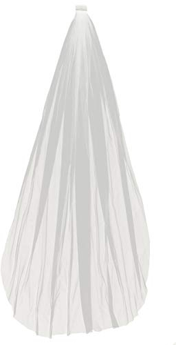 brautschleier lang beige schleier einschichtig mit kamm lang 3 einfach elegant hochzeitszubehör für damen