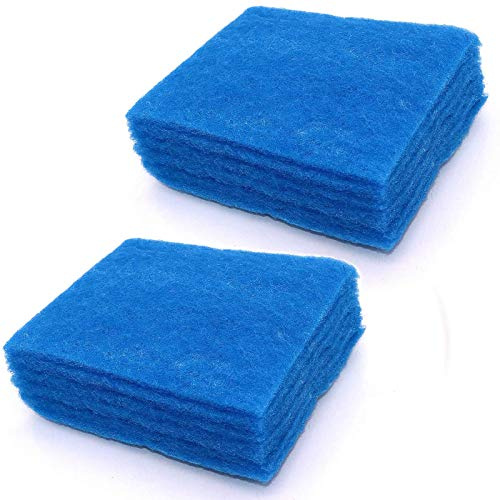 Polyester Dryer Filter Replacement Part by Beaquicy - Compatible with Better Vent Indoor Dryer Vent - Pack of 12