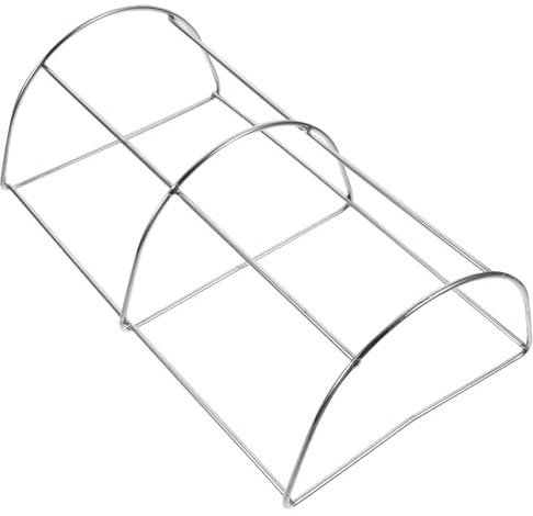 KITANDOVE Supporto per Costine in Acciaio Inossidabile Accessori per Barbecue per Grigliate Allaperto Supporto per Maialino da Latte Arrosto Forniture per Campeggio E Picnic