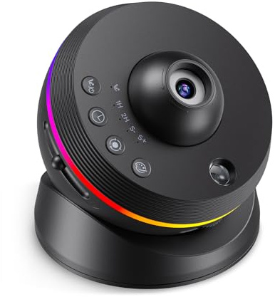 MINENICE Proyector Estrellas, 4K HD Proyector Galaxia 13 en 1 con Temporizador, Meteorito Dinámico y 6 Modos de Luz, galaxy projector para Niños y Adultos, Negro